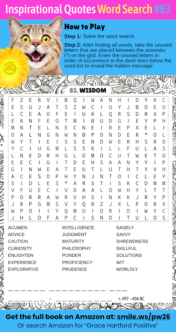 Wisdom Word Search: Seek Timeless Insight